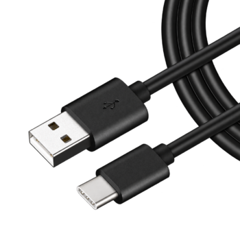 PS5 şarj kablosu USB-A ve USB-C bağlantı uçları