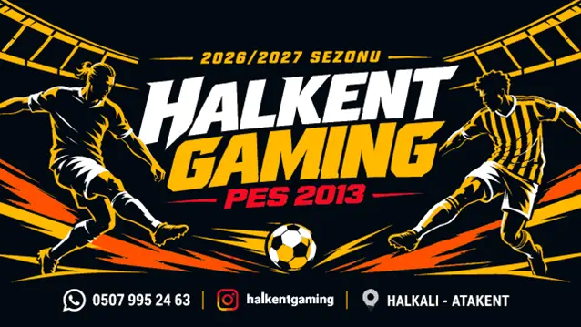Halkent Gaming PES 2013 sezon tanıtımı ve Halkalı Atakent iletişim bilgileri