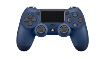 Sony DualShock 4 mavi oyun kolu ön görünüm