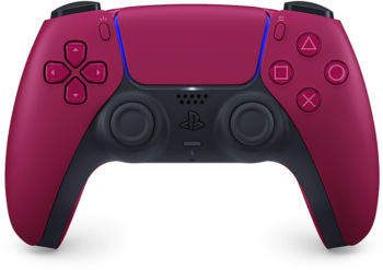Sony PS5 DualSense Cosmic Red – önden görünüm