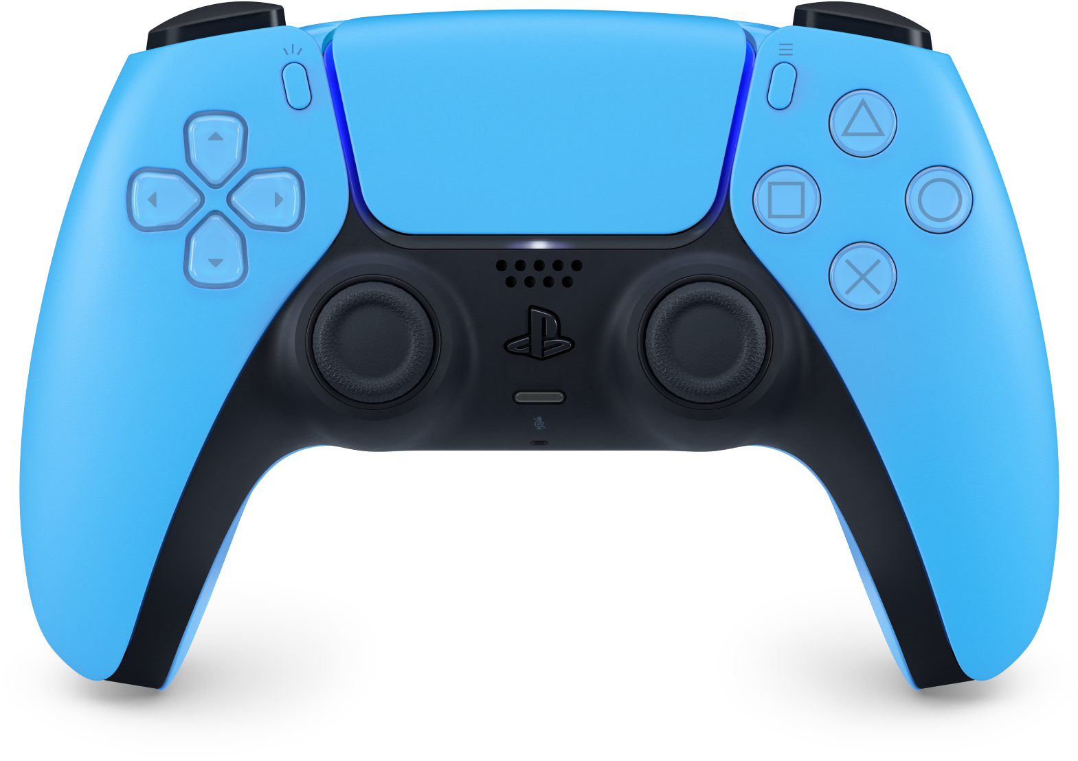dualsense-starlight-blue-original-transparent Sony PS5 DualSense Kablosuz Oyun Kolu – Starlight Blue - Görsel 1