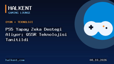 PS5 yapay zeka desteği - Halkent Gaming Lounge