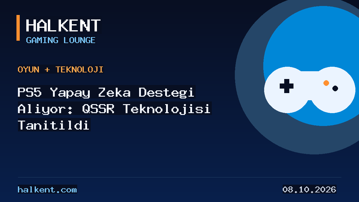 PS5 yapay zeka desteği - Halkent Gaming Lounge