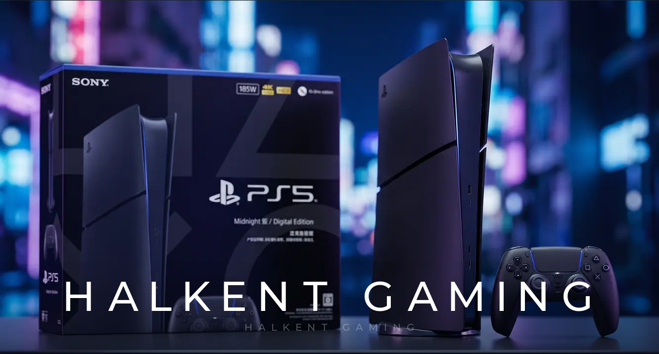 PS5 Digital Edition Midnight Black Duyuruldu