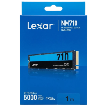Lexar NM710 1 TB M.2 2280 PCIe Gen4x4 NVMe SSD – ürün görünümü