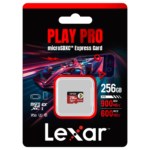 Lexar PLAY PRO 256 GB microSDXC Hafıza Kartı + SD Adaptör – ürün görünümü