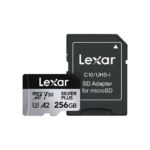 Lexar Silver Plus 256 GB microSDXC UHS-I V30 Hafıza Kartı – ikinci görünüm