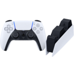 PS5 DualSense beyaz kol ve şarj istasyonu Bundle